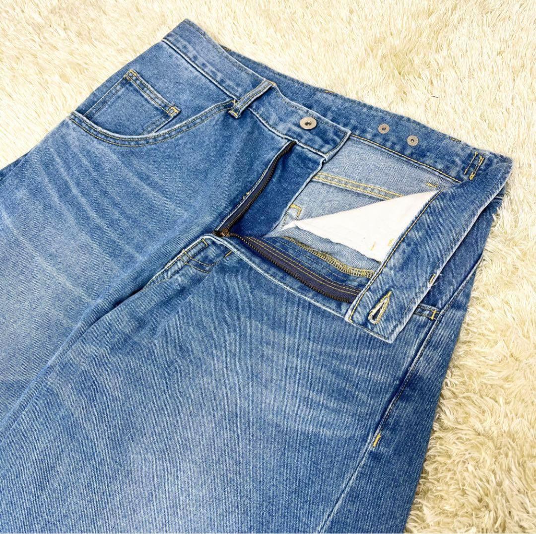 ★極美品★ADAM ET ROPE ルーズフィットアジャストデニム36