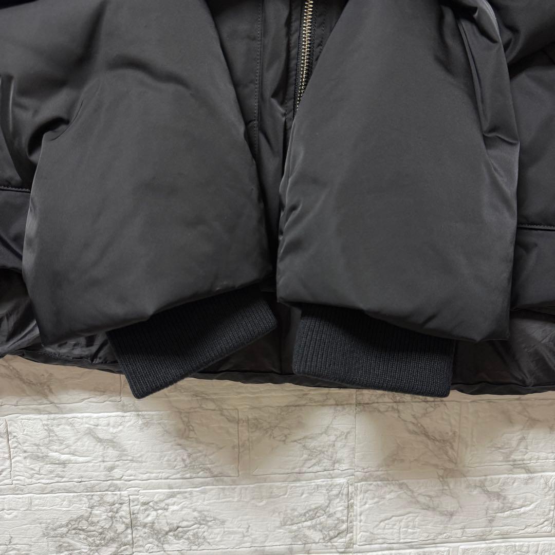 ADAM ET ROPÉ【ALLIED】ショートパファージャケット／ダウン　黒
