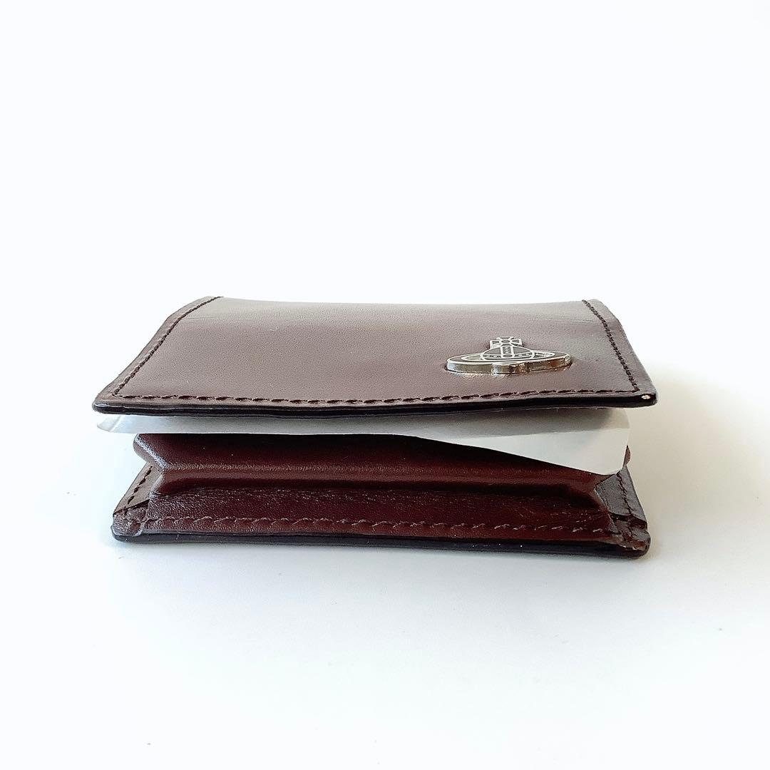 新品★ヴィヴィアンウエストウッド★スマート ケース小銭入れ★ブラウン茶系