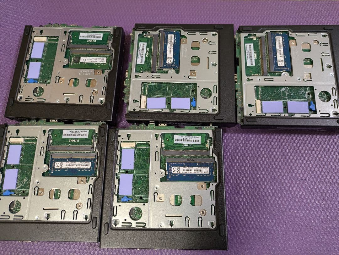 【H-F】 Lenovo M720q i5-8400T 8GB 5台