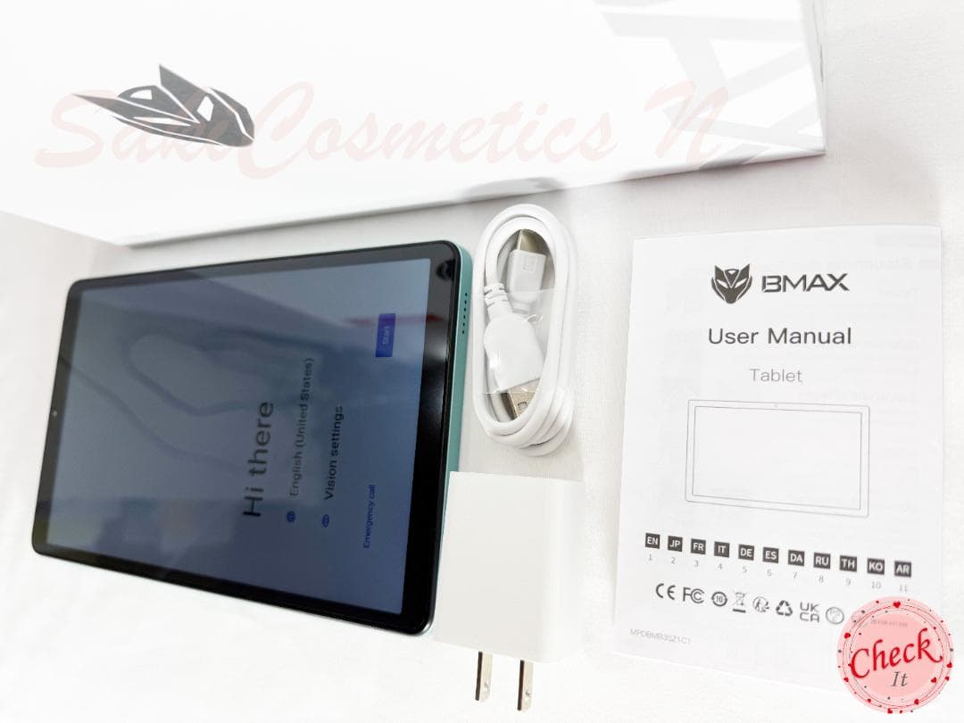 専用ケース付属！✨最新版8インチタブレット✨BMAX♡I8 Plus 付属品完備