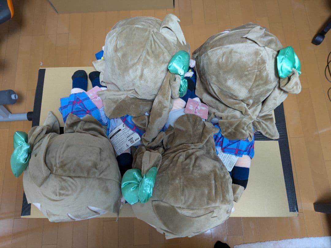 ラブライブ! 南 ことり　ジャンボ寝そべりぬいぐるみ 8体まとめ売り