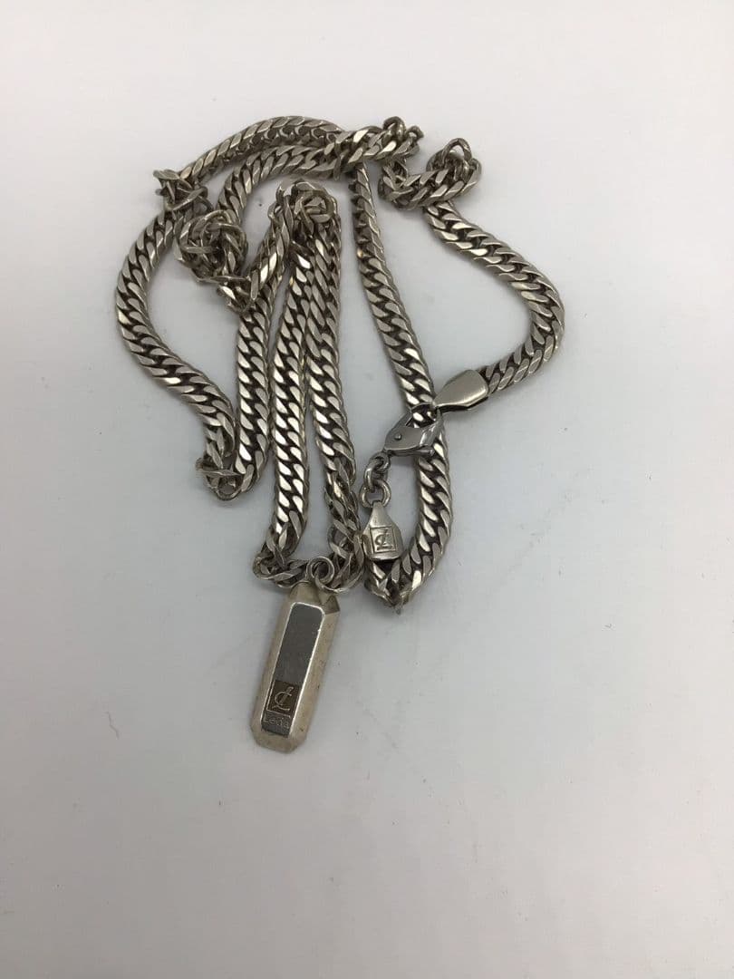 レダシルマ 喜平 ペンダントネックレス Ag/Ge シルバー 55cm