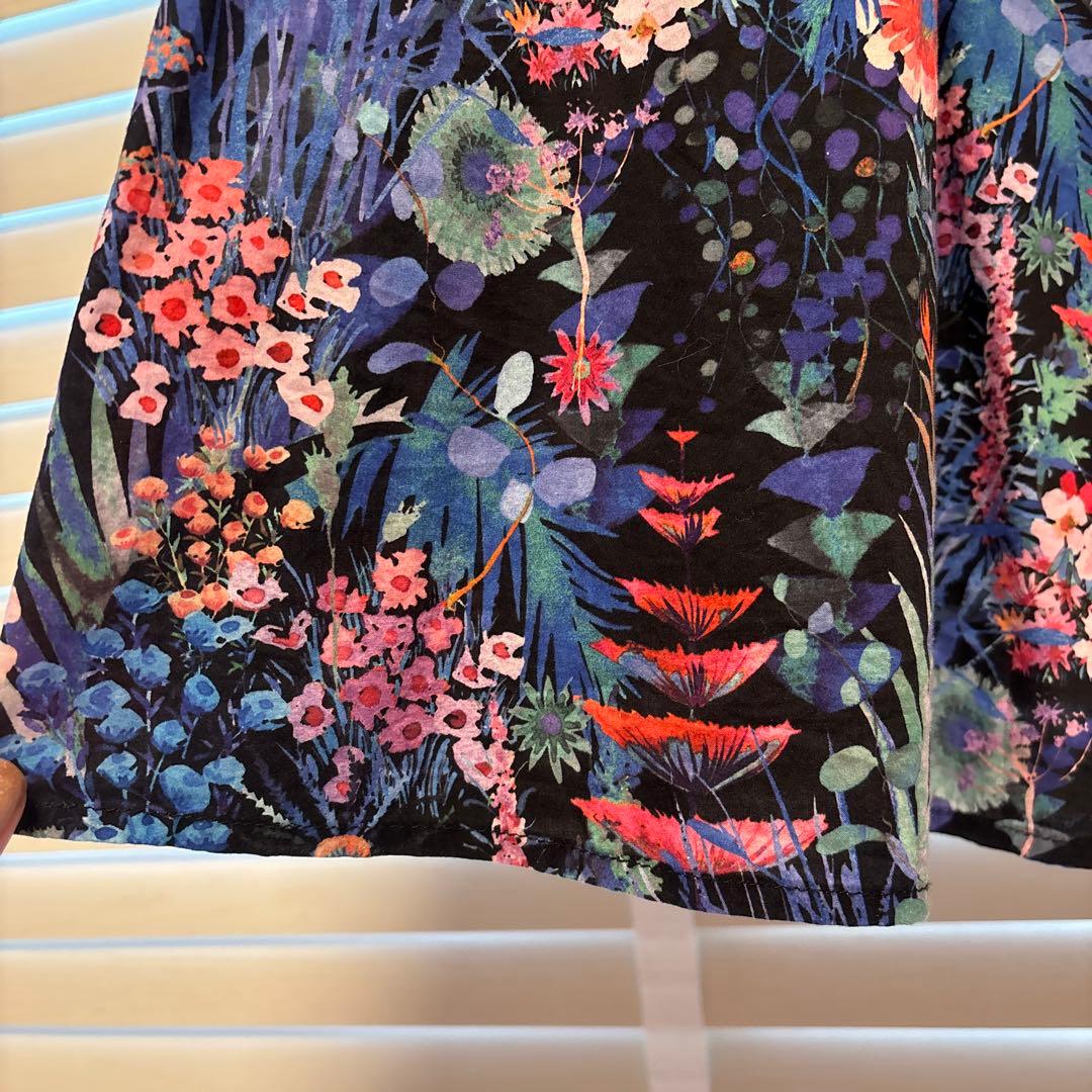 AMERI VINTAGE　LIBERTY PATCHWORK SKIRT