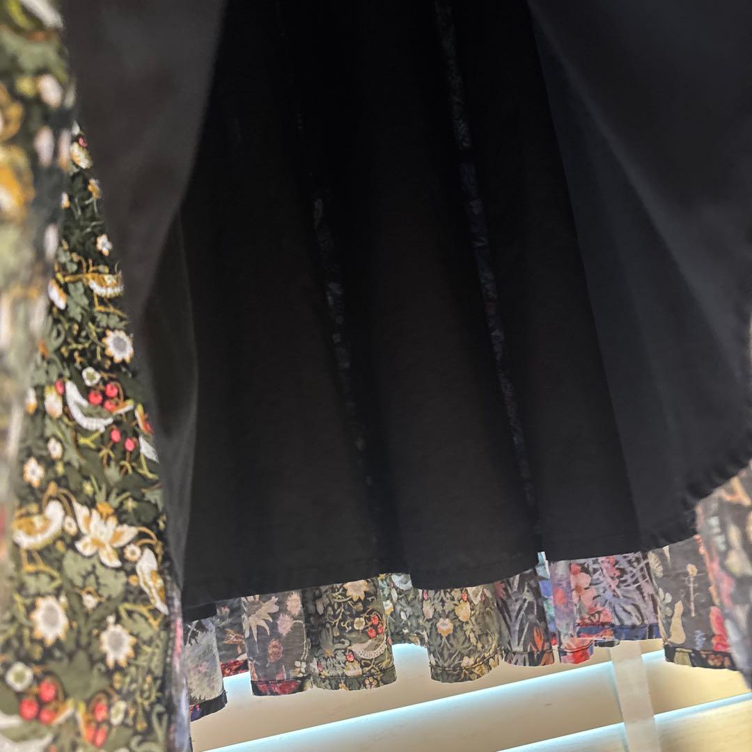 AMERI VINTAGE　LIBERTY PATCHWORK SKIRT