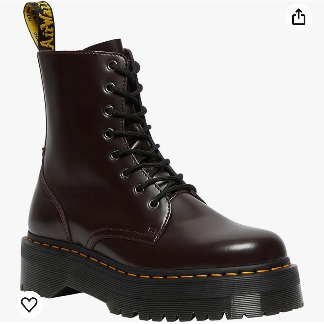 【専用】 ドクターマーチン JADON 8ホール レザーブーツ BURGUNDY