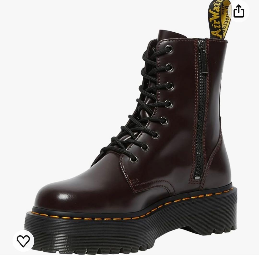 【専用】 ドクターマーチン JADON 8ホール レザーブーツ BURGUNDY