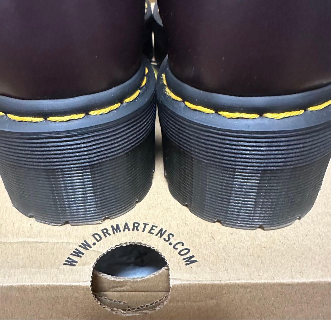 【専用】 ドクターマーチン JADON 8ホール レザーブーツ BURGUNDY