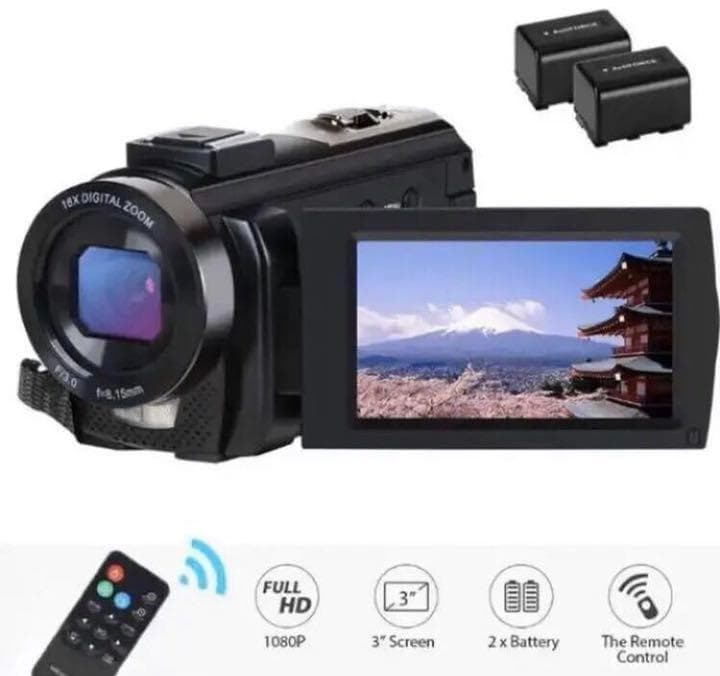 人気ユーチューバー愛用❣撮影動画のアップロード＆編集しやすい♪❤ビデオカメラ