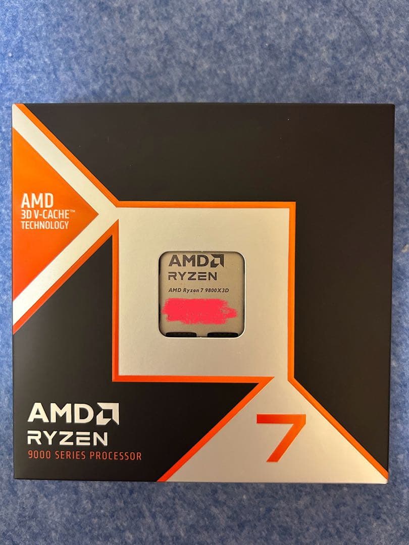 【未使用】Ryzen 7 9800X3D&X870 Steel Legend