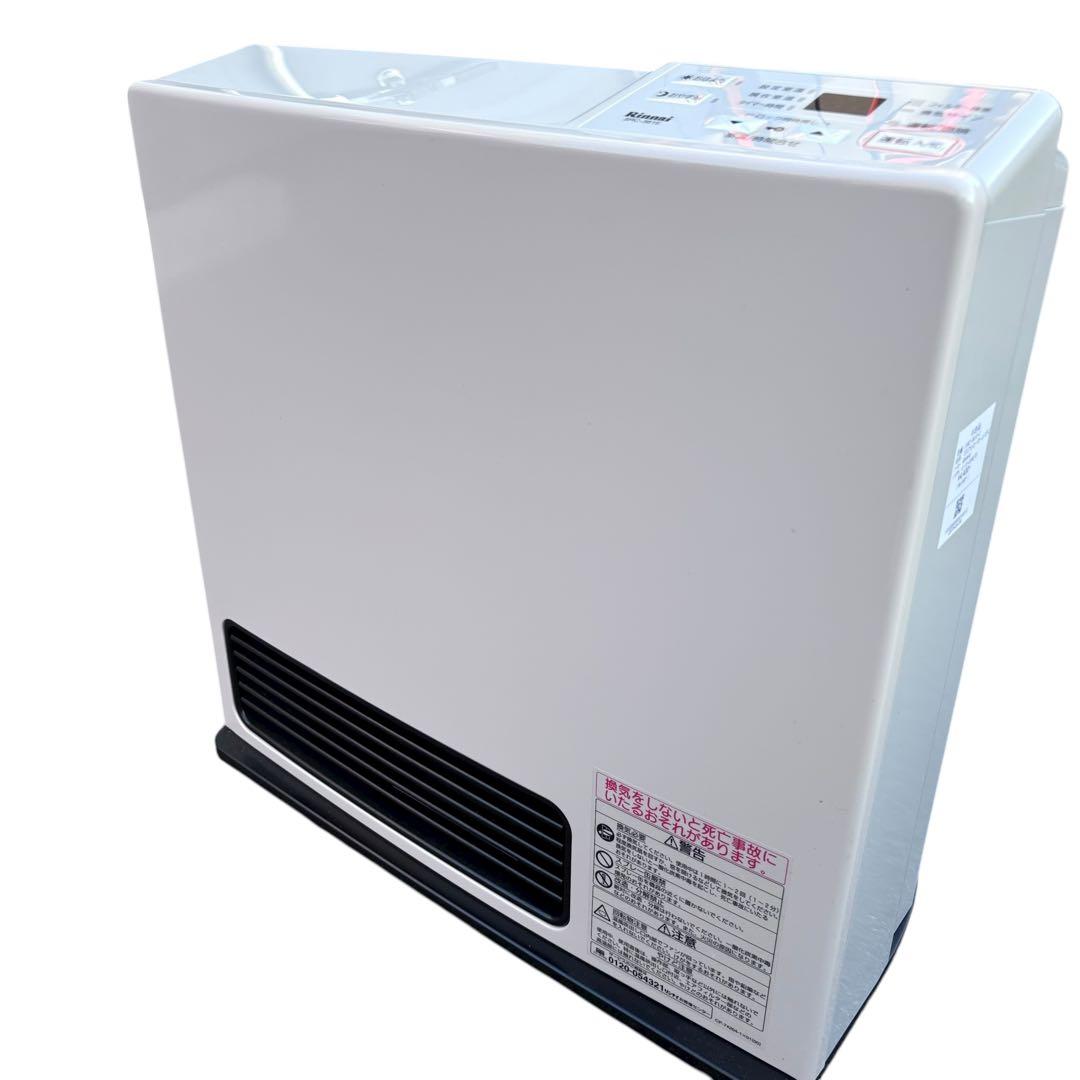 【箱有】リンナイ　LP プロパンガス仕様　 ガスファンヒータ　ホース付き