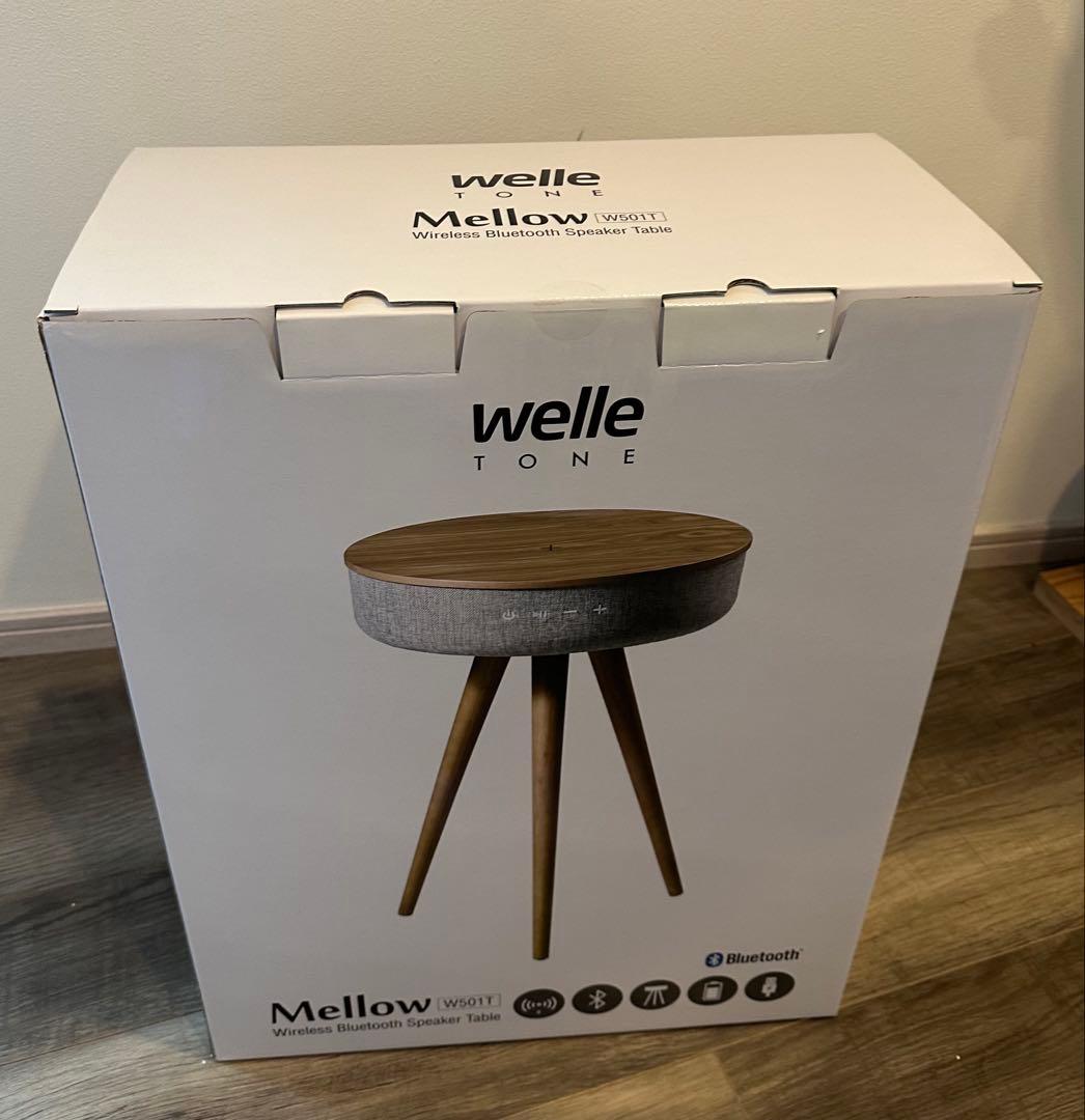 Welle 360°Bluetoothスピーカー Mellow W501T Qi