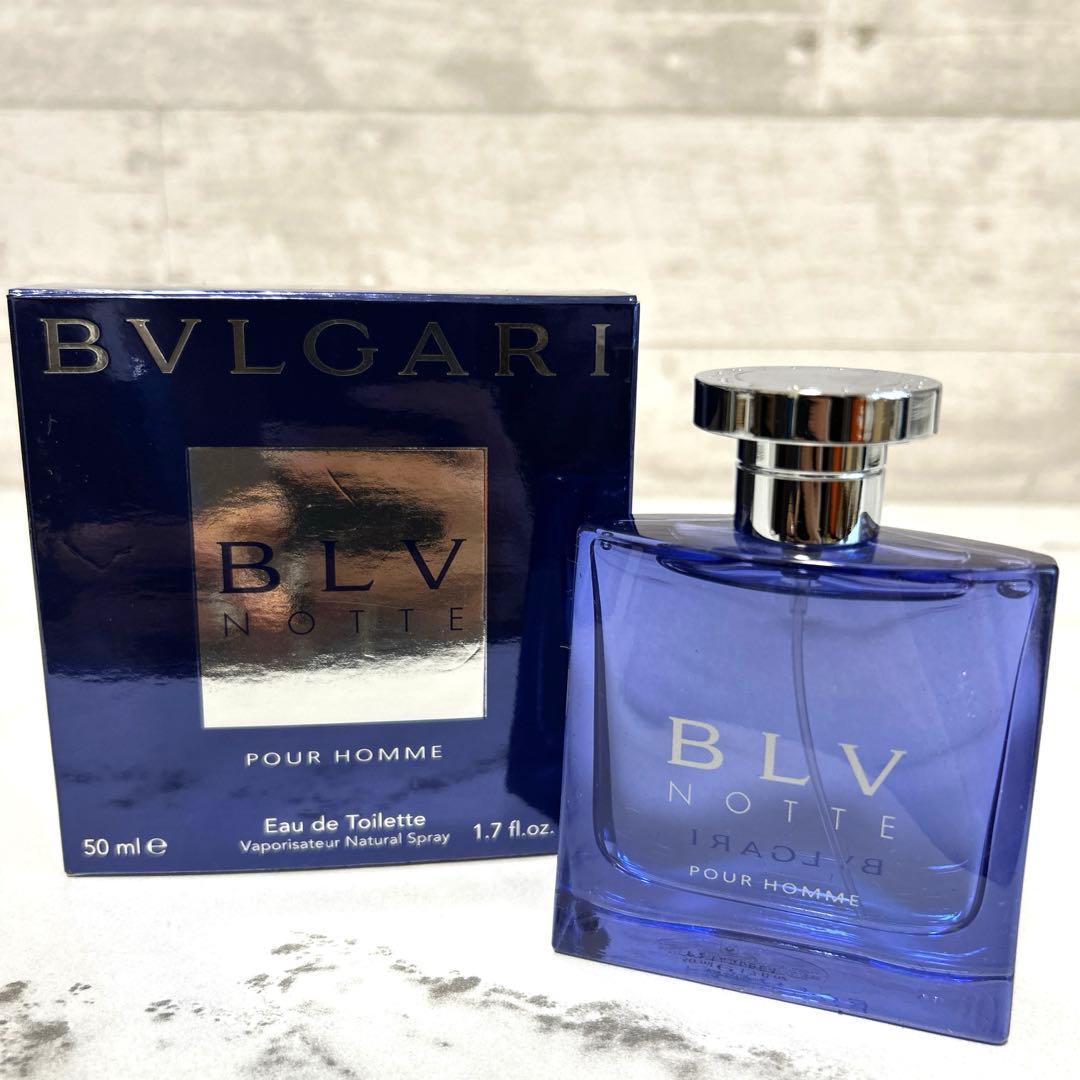 未使用　ブルガリ ブルーノッテ プールオム 香水 オードトワレ 50ml