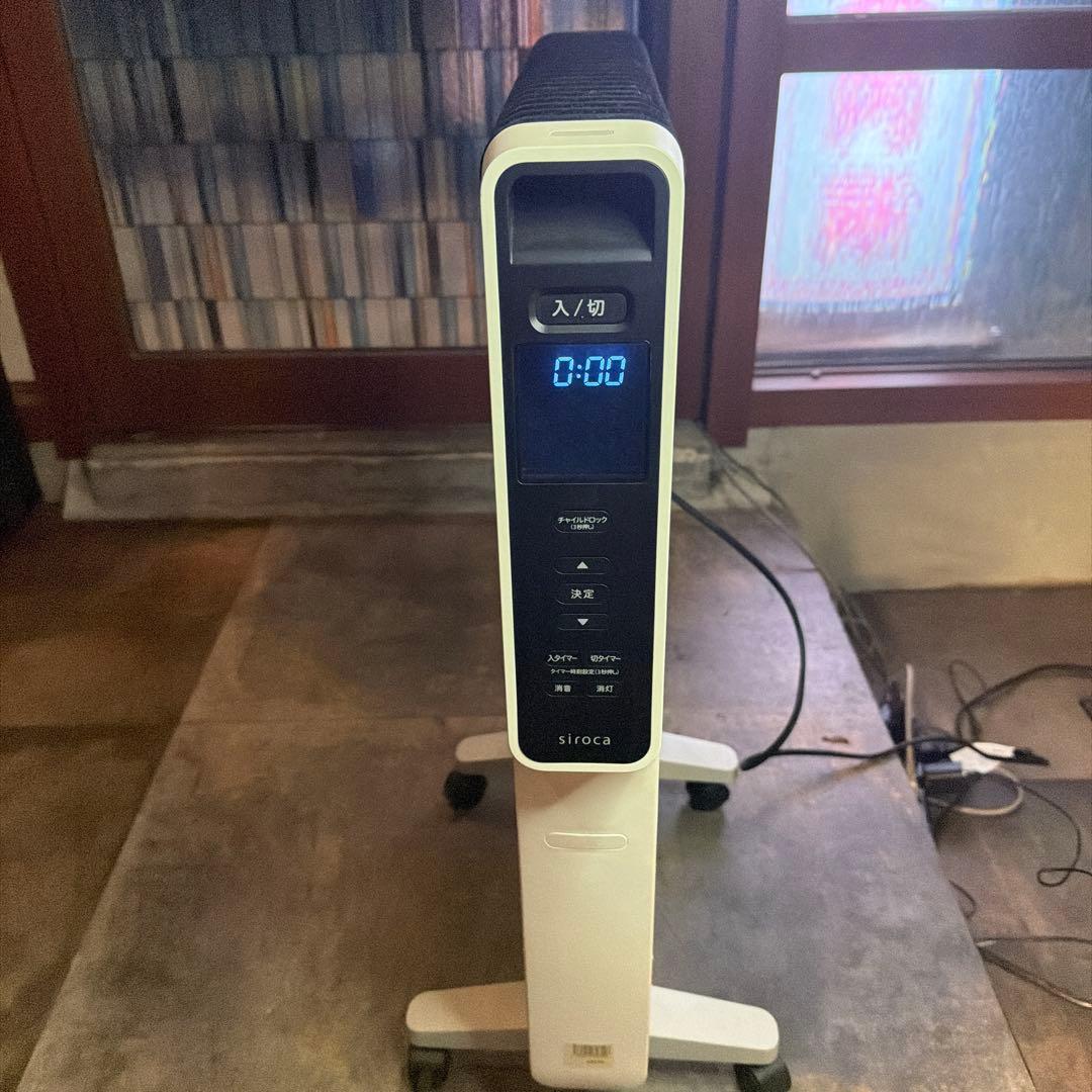 siroca ヒーターAC100V キャスター付き