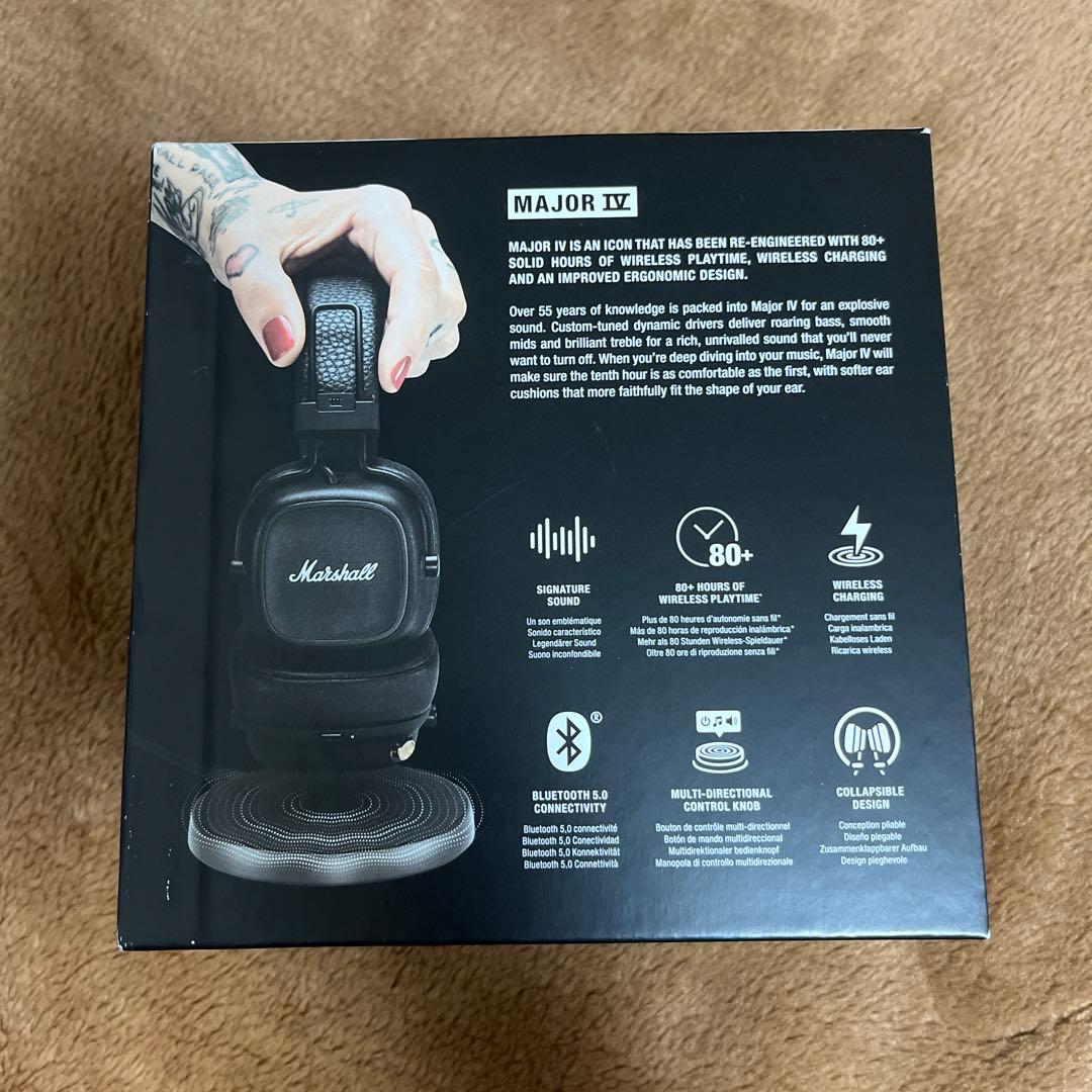 marshallヘッドホンブラック