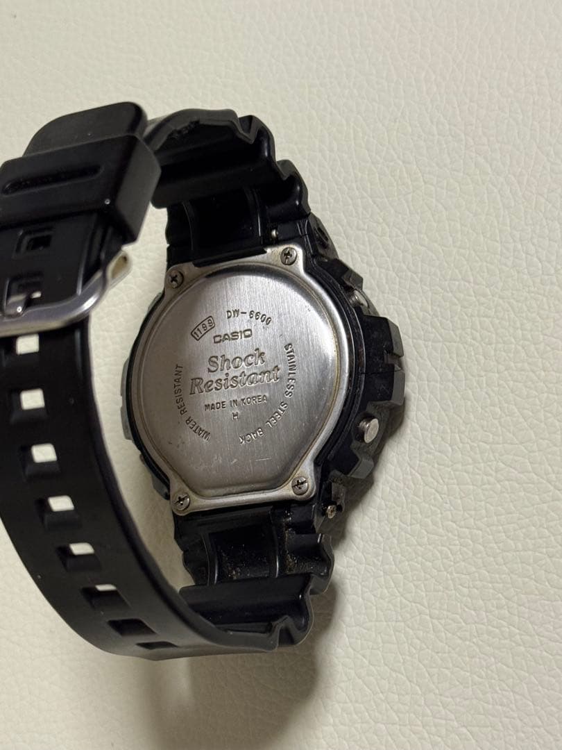 G-SHOCK ジーショック DW-6600S-1V 海外モデル イルミネーター