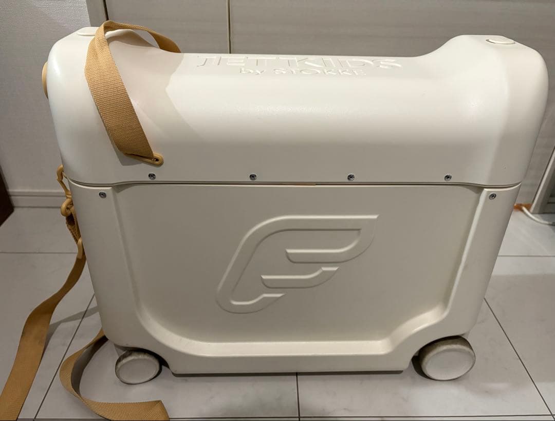 ジェットキッズ バイ ストッケ ホワイト スーツケース