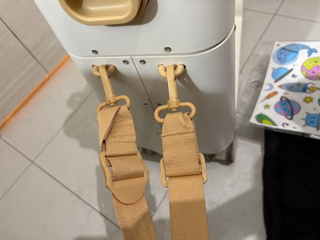 ジェットキッズ バイ ストッケ ホワイト スーツケース