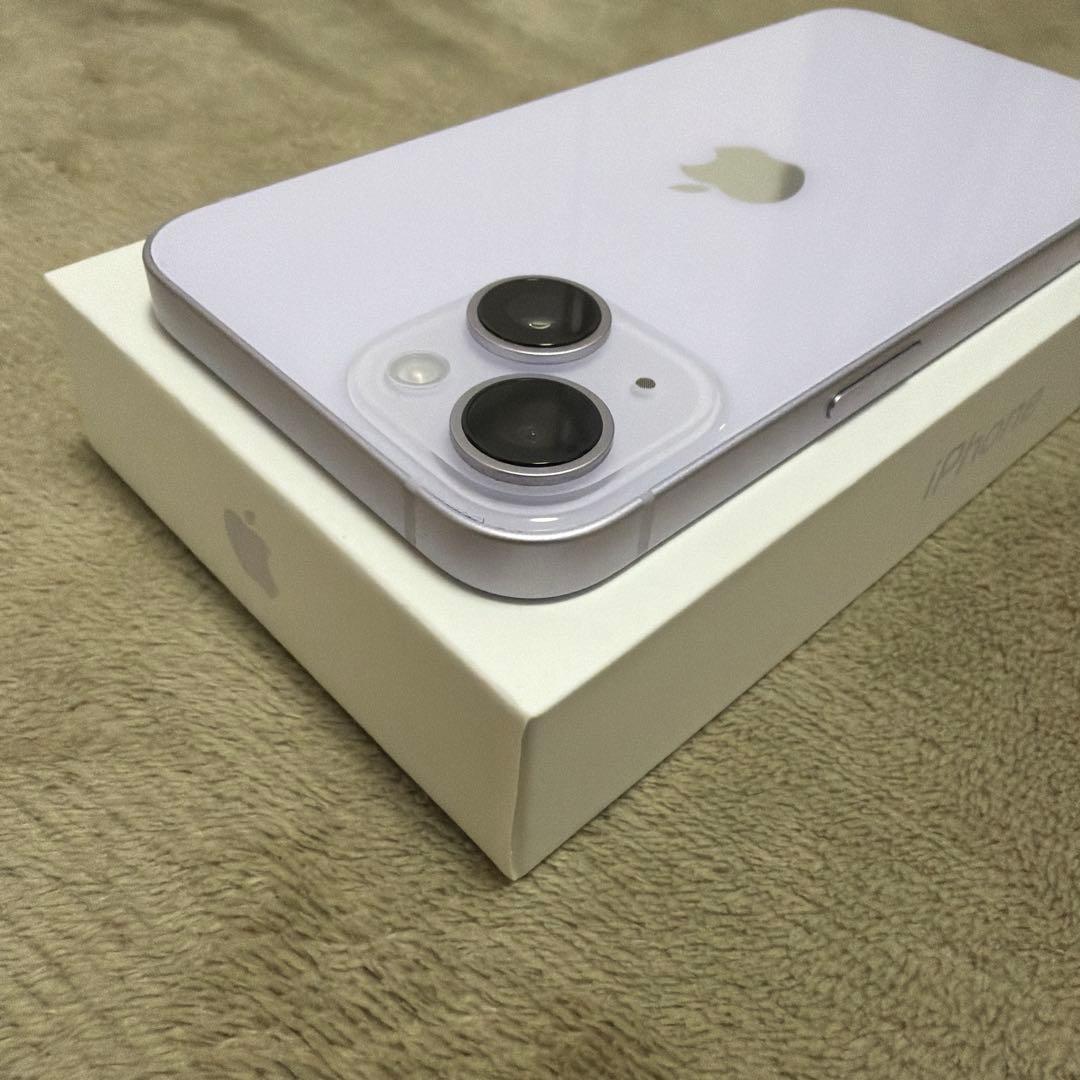 iPhone14 パープル　128G