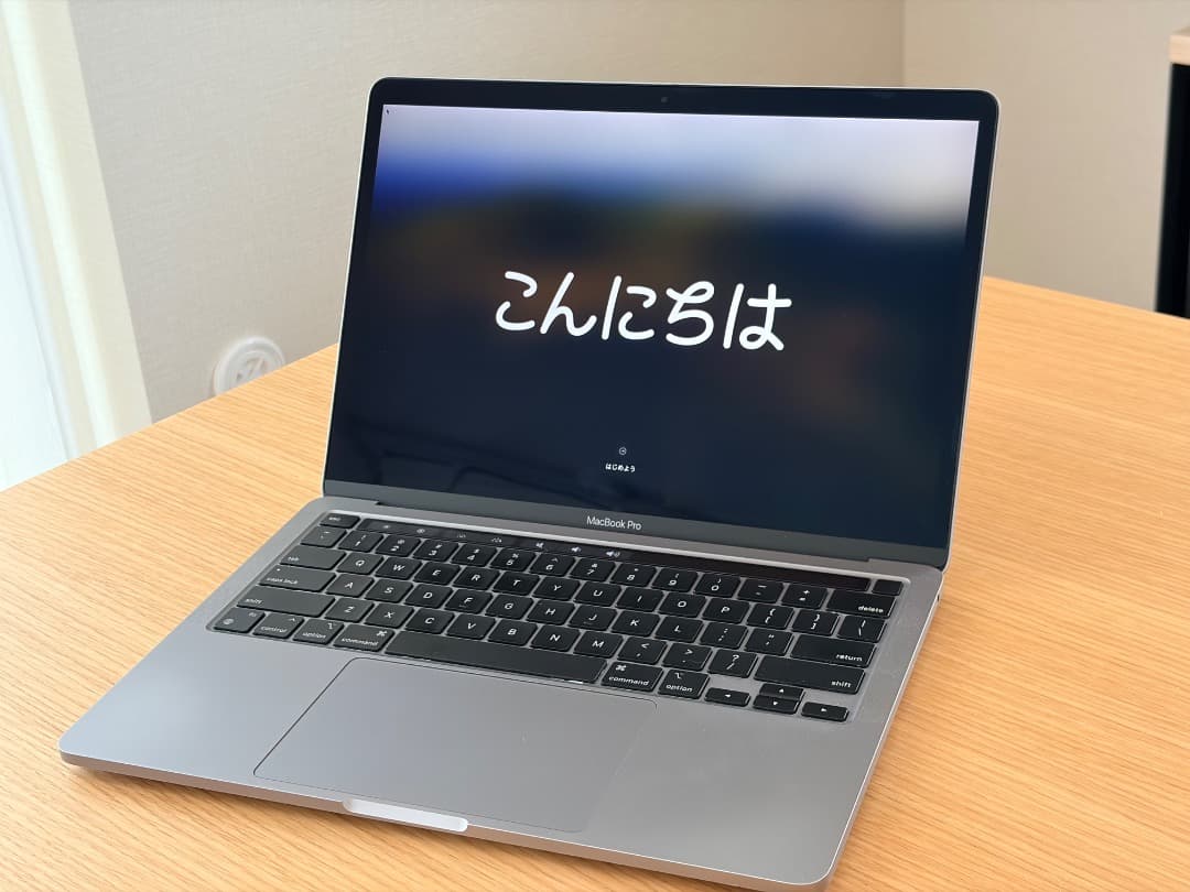 MacBook Pro 13インチ 2020 M1 16GB 1TB シール跡