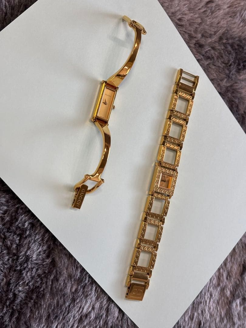 Gucci &Christan Dior 時計２コ　セット