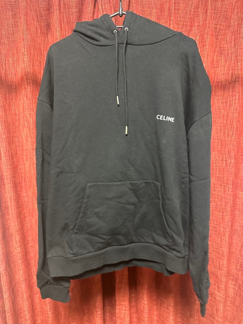 セリーヌ　パーカー　黒