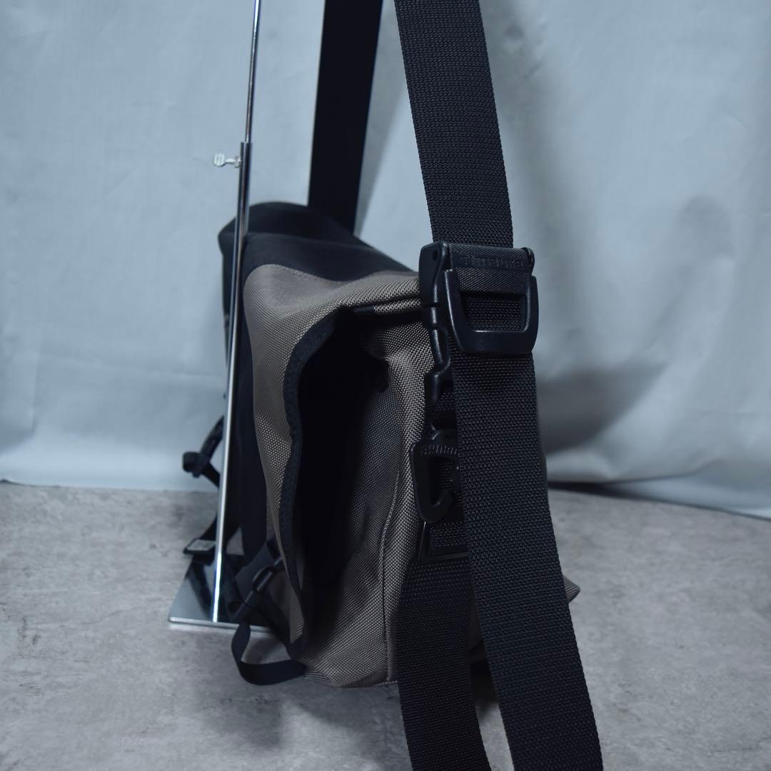 00s y2k TIMBUK2 大型メッセンジャーバッグ ブラック グレー