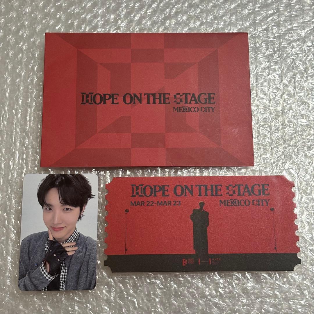 BTS hope on the stage メキシコ 限定 トレカ 1