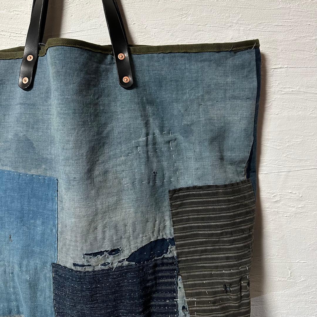 ビンテージ 襤褸 BORO ボロ 刺し子 トートバッグ　RRL ③