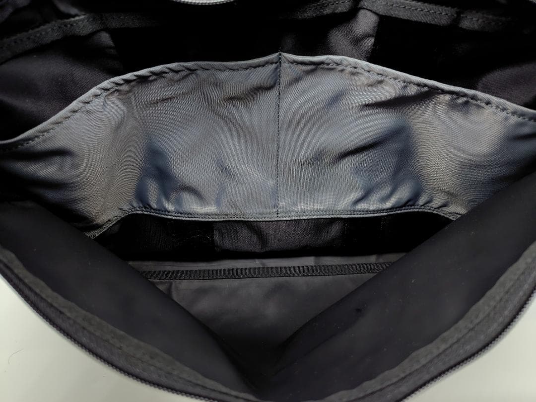 美品【PORTER／タイム】2WAYビジネス鞄■655-08298(ブラック)