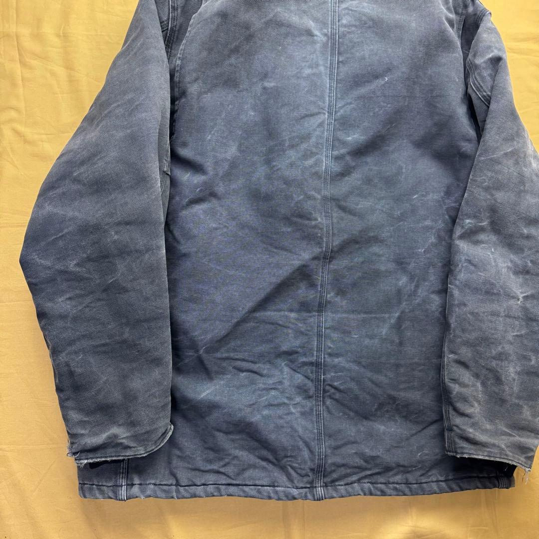 Carhartt USA製　トラディショナルジャケット　ブラック　フェード　ヒゲ