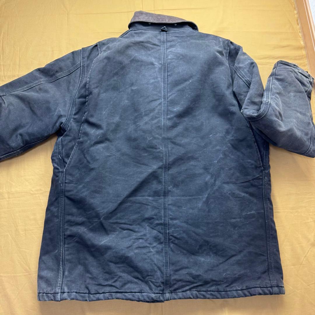Carhartt USA製　トラディショナルジャケット　ブラック　フェード　ヒゲ