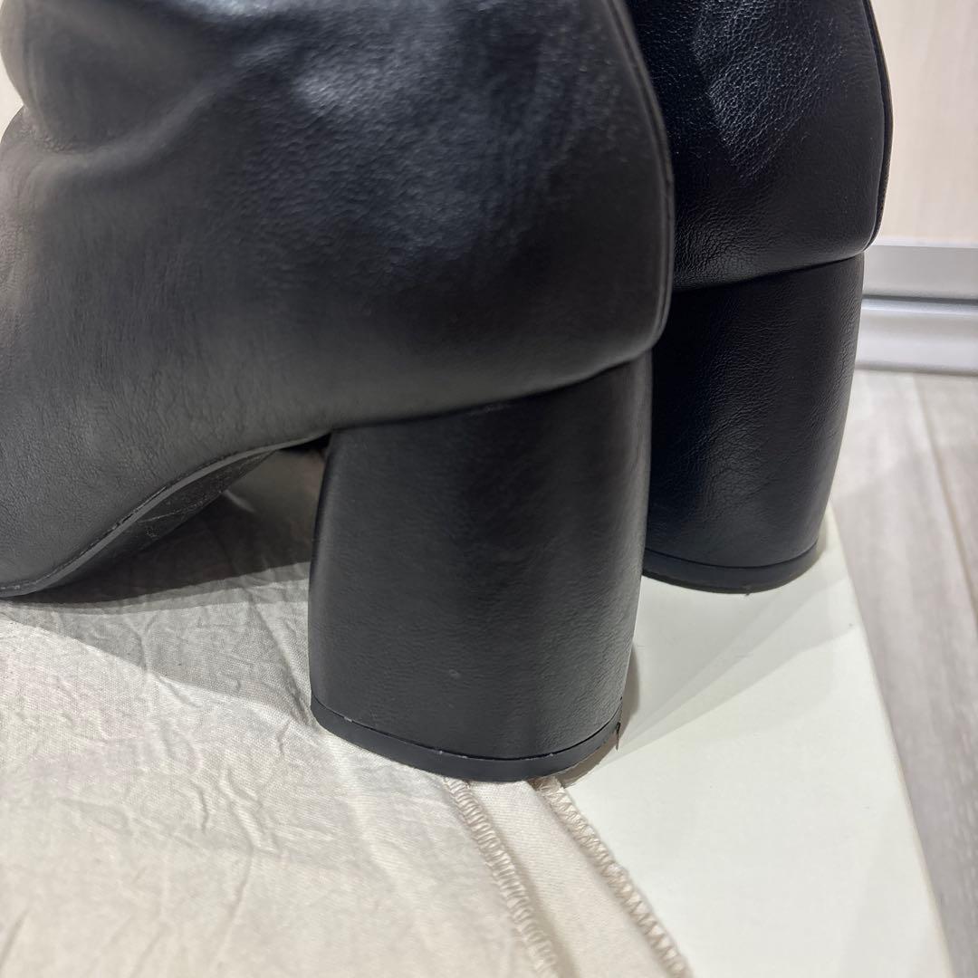 r*r様 TODAYFUL Square Short Boots ブラック38サ
