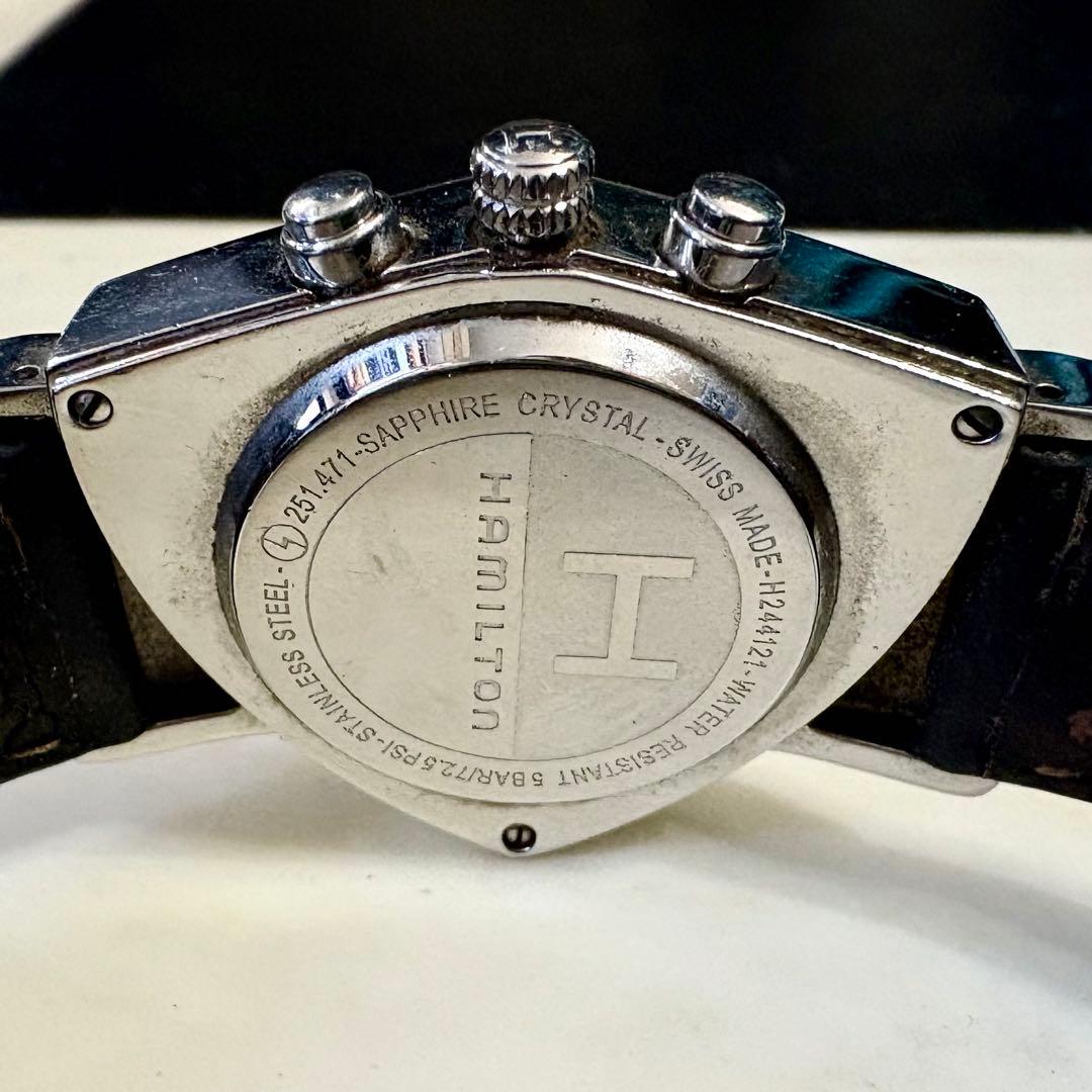 Hamilton ベンチュラ クロノグラフ腕時計