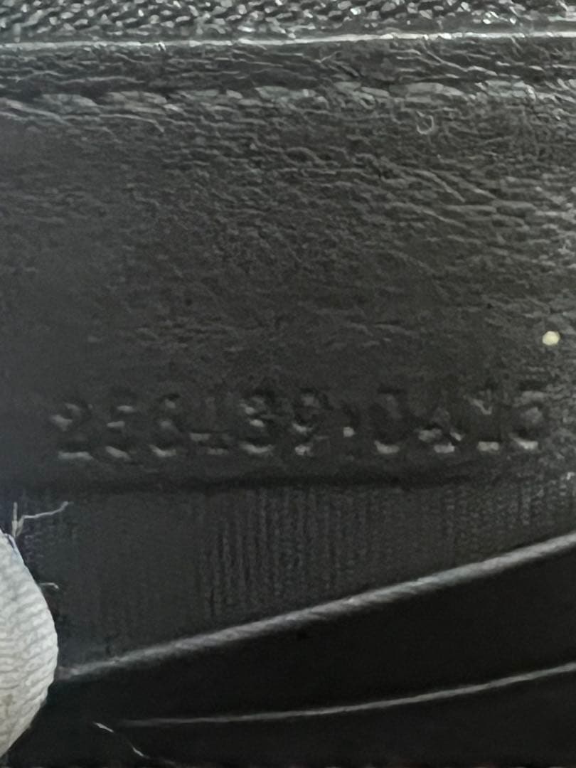 【美品】GUCCI ミストラル マイクロシマ GG シマ レザー 長財布