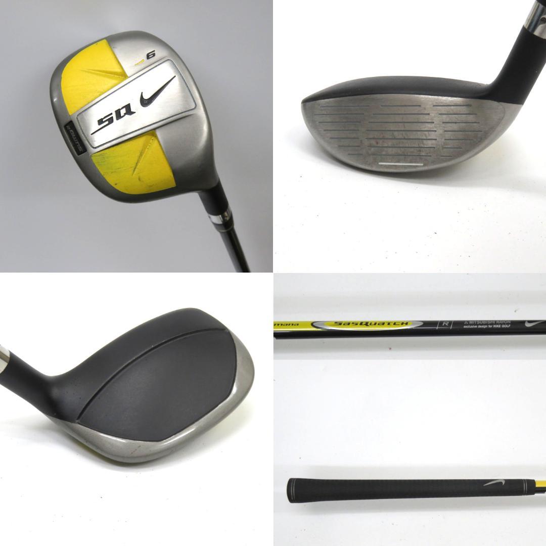 ゴルフセット　NIKE　SQ セット　キャディバッグ　右利き　12本　初心者応援