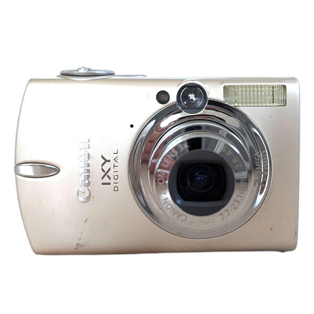 動作確認済 Canon IXY 700 デジカメ ゴールド バッテリー 充電器