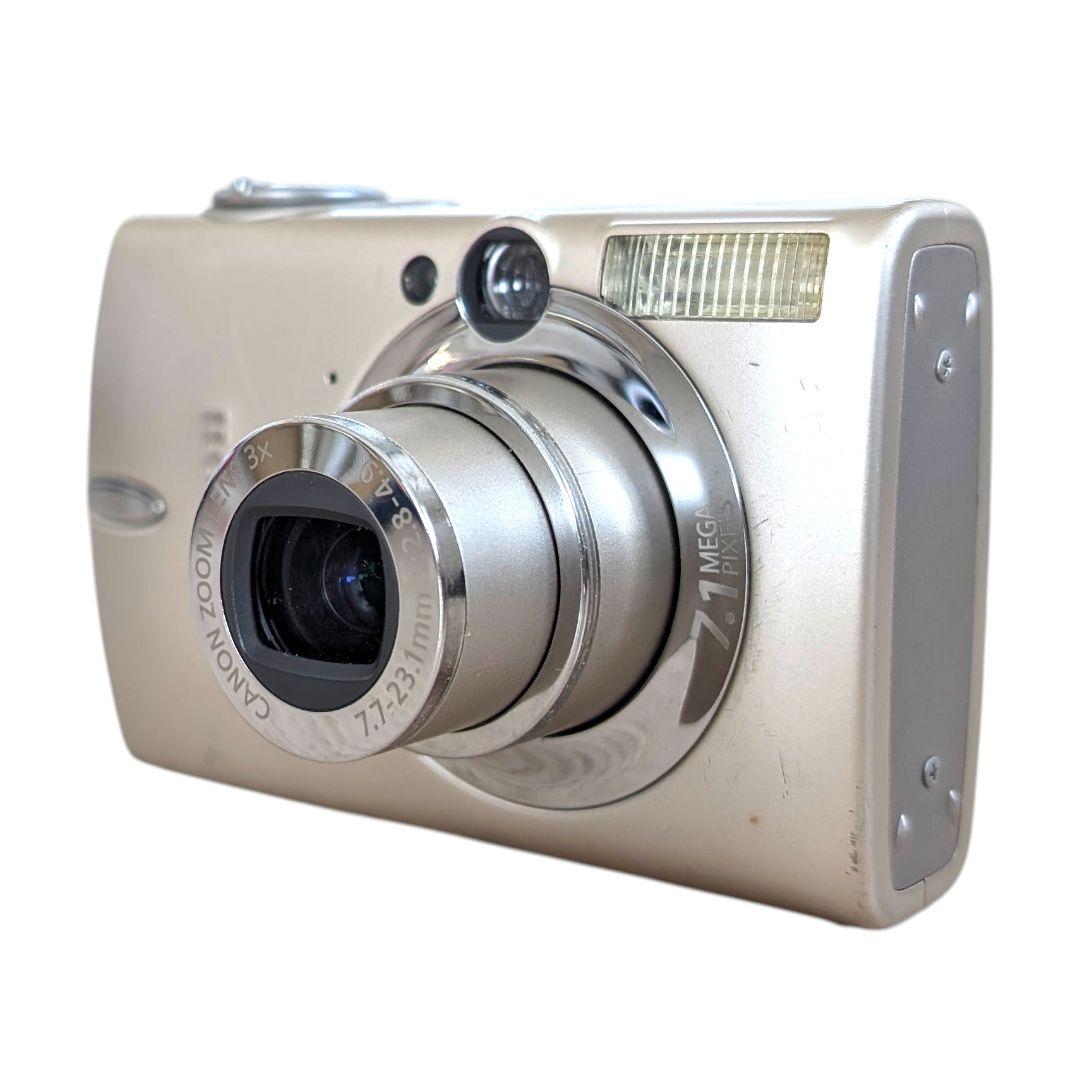 動作確認済 Canon IXY 700 デジカメ ゴールド バッテリー 充電器