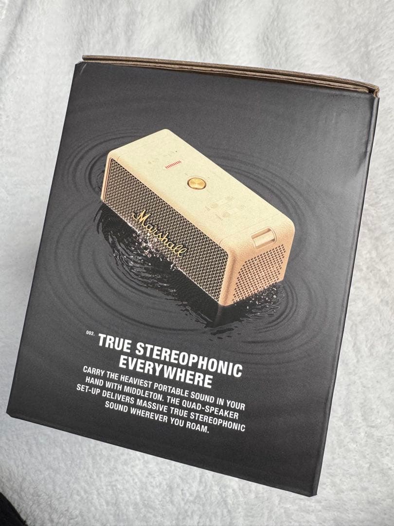 新品未開封 Marshall MIDDLETON クリーム