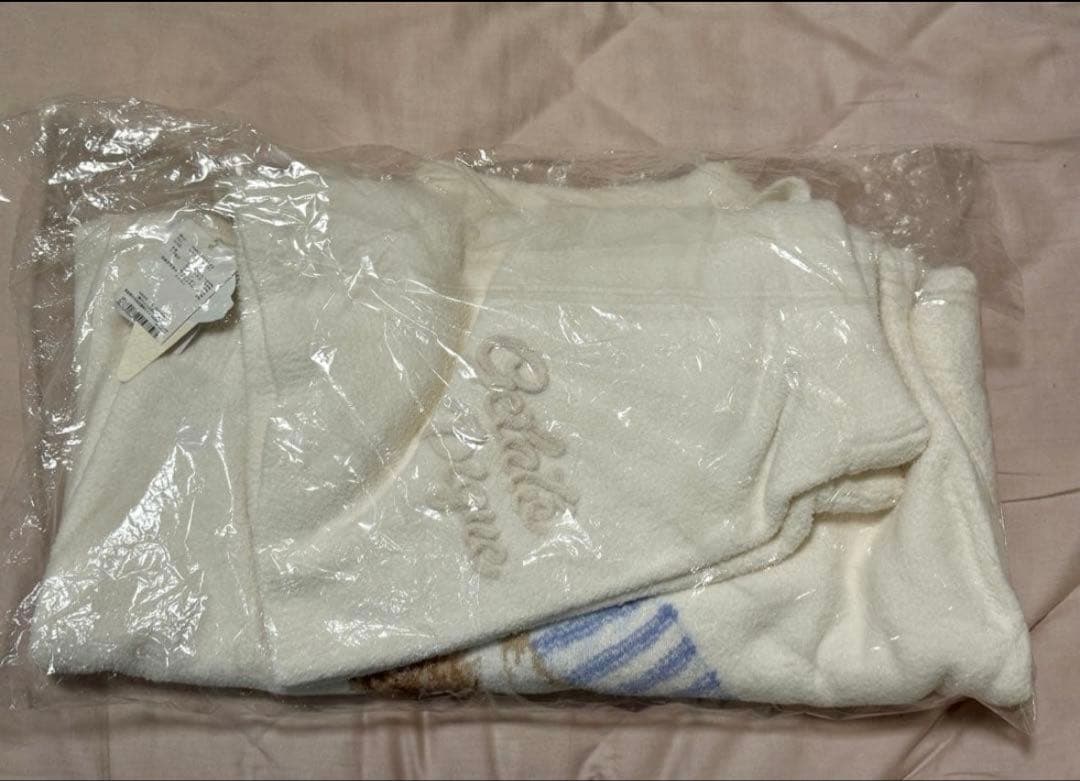 るる　シーズージャガードプルオーバー＆ベビモコショートパンツセット