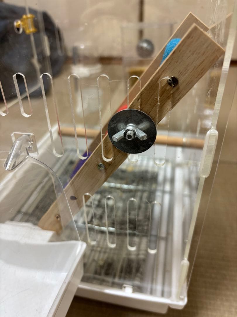 ◼︎リコ◼︎ 透明アクリル鳥かご