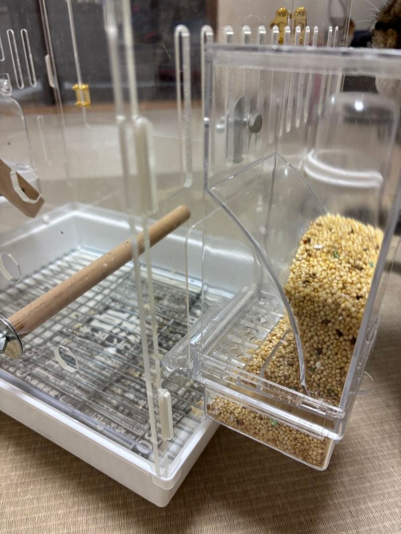 ◼︎リコ◼︎ 透明アクリル鳥かご