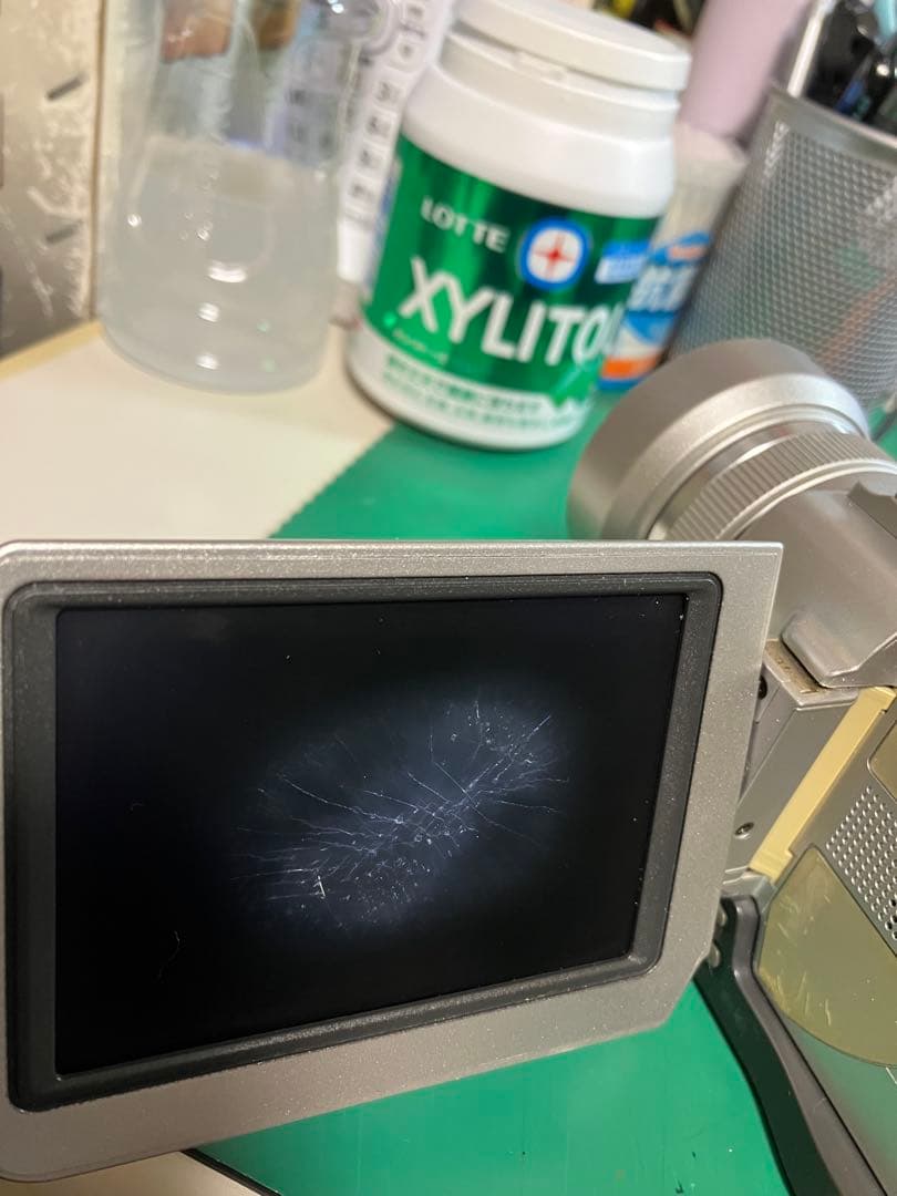 ソニー ビデオカメラDCR-TRV20ミニDVテープ仕様 画面劣化機ですが作動機