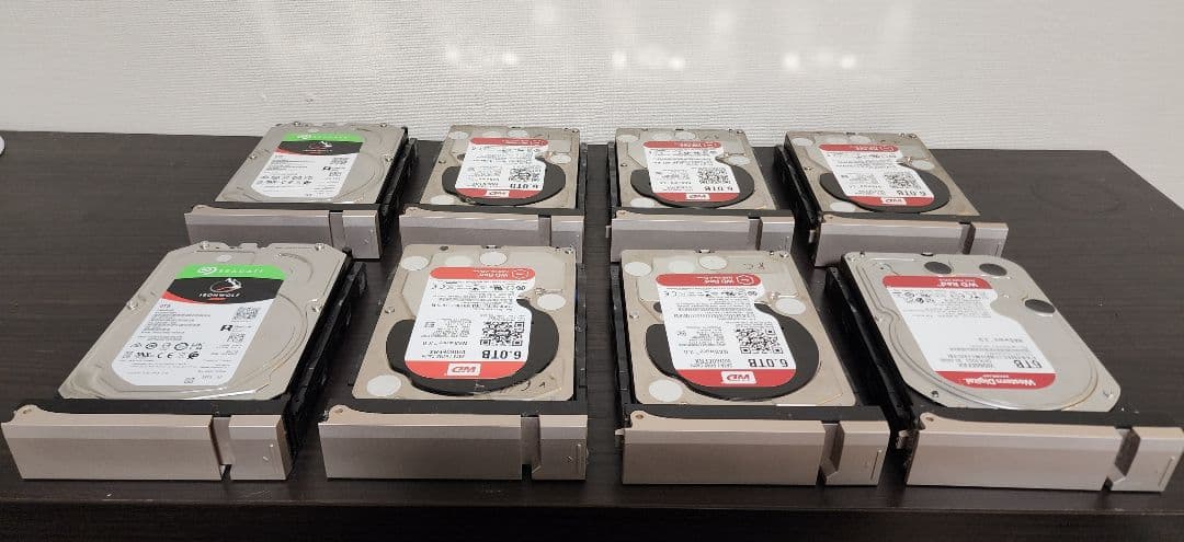 定価60万弱 NAS TVS873e メモリ37GB HDD 6TB 8台
