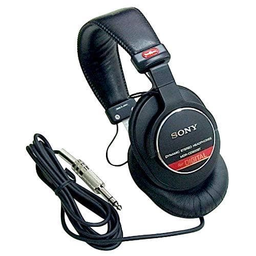 SONY 有線 密閉型スタジオモニターヘッドホン 黒 MDR-CD900STm
