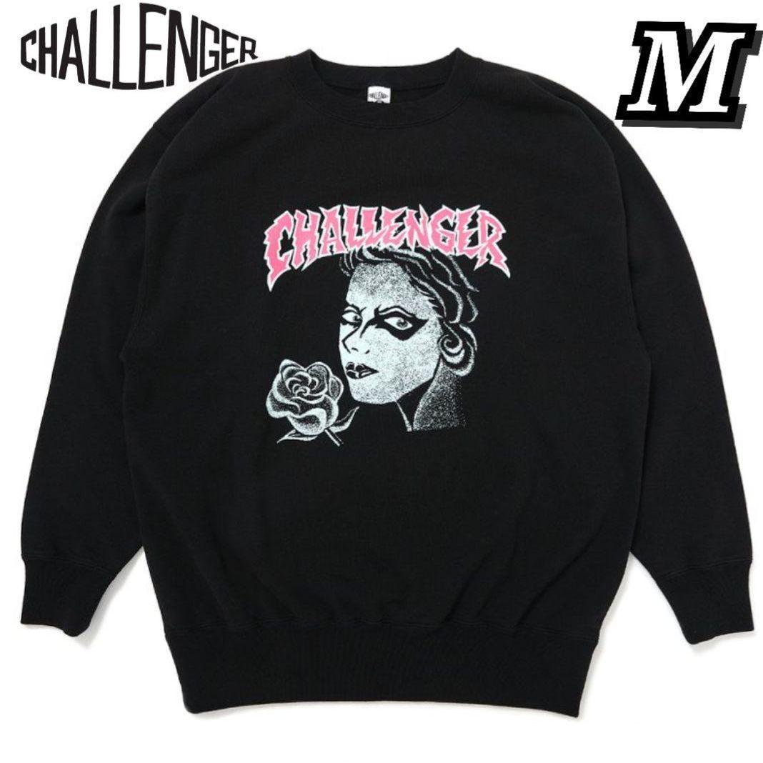 М　CHALLENGER　PUNK GIRL C/N SWEAT