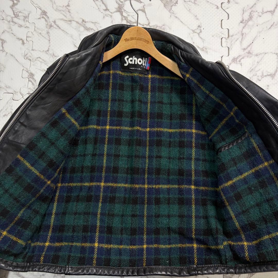 希少モデル✨schott トラッカージャケット 659 40size ブラック