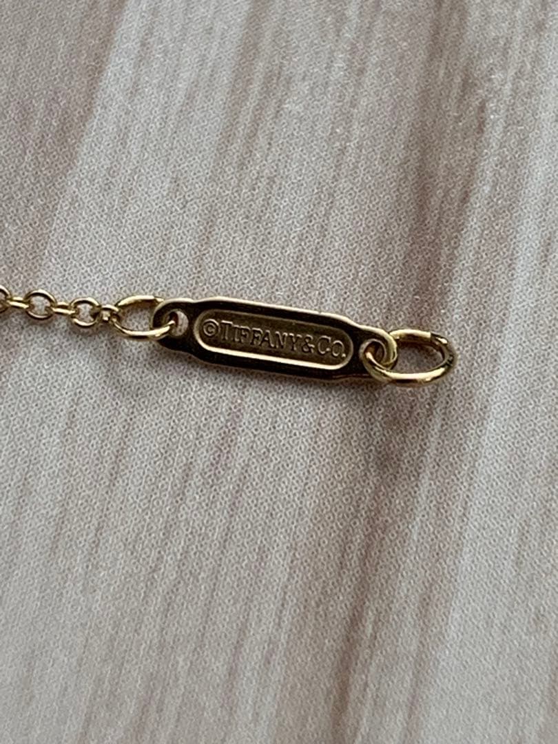 未使用品 Tiffany&Co. ティファニー K18 チェーンネックレス