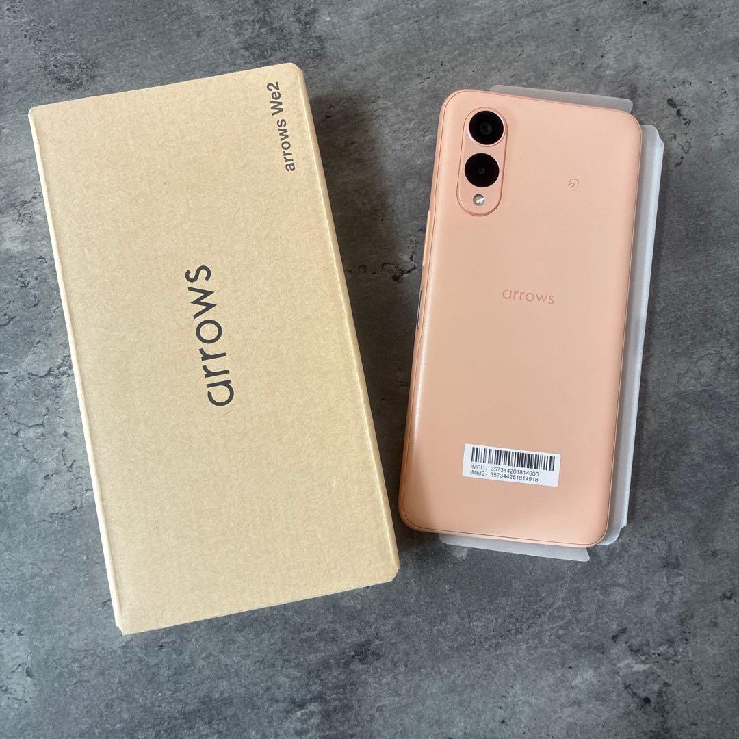 【新品未使用】arrows We12 ピンク 本体