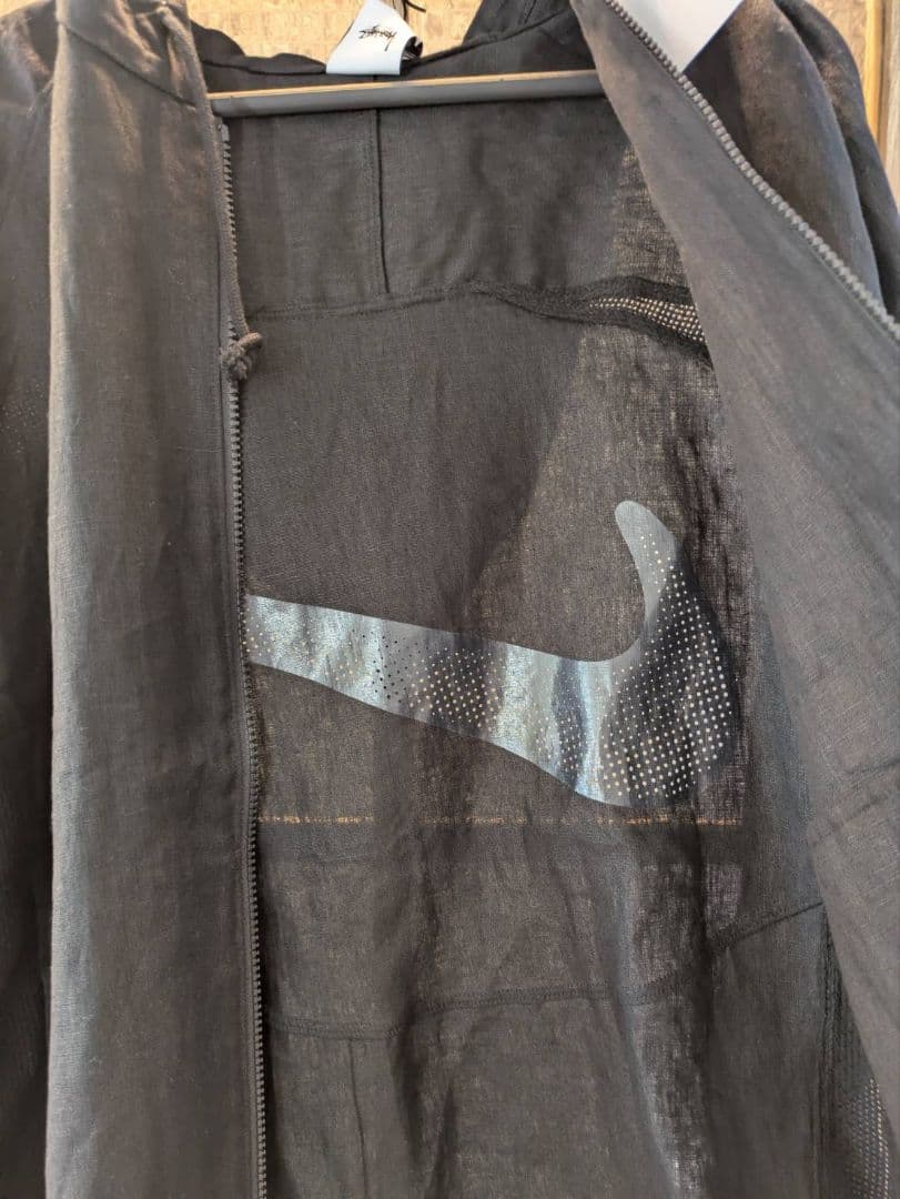 ジャケット・アウター Stussy x Nike U NRG Linen Jacket Hoodie